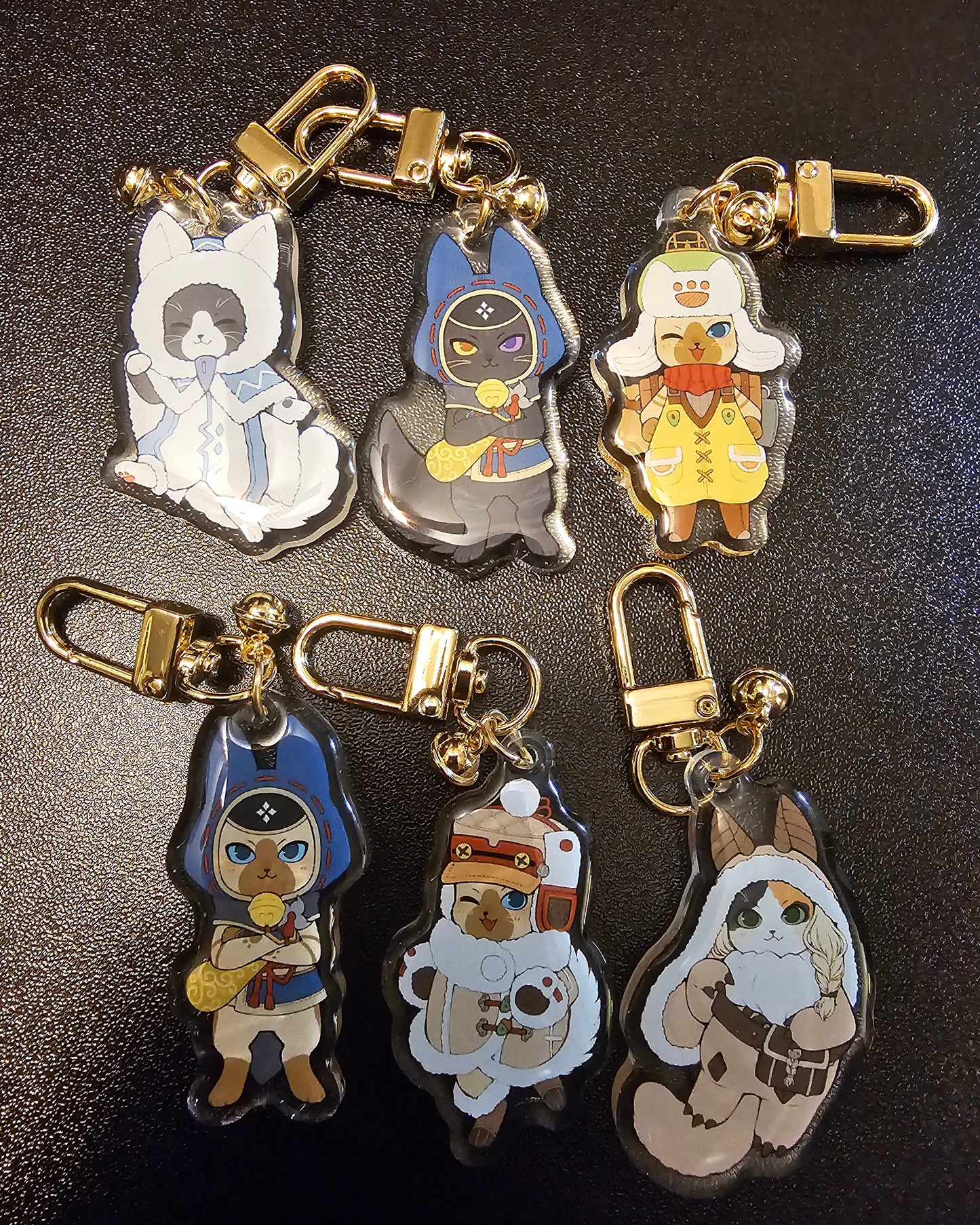 Monster Hunter - Palico Acrylic Charms