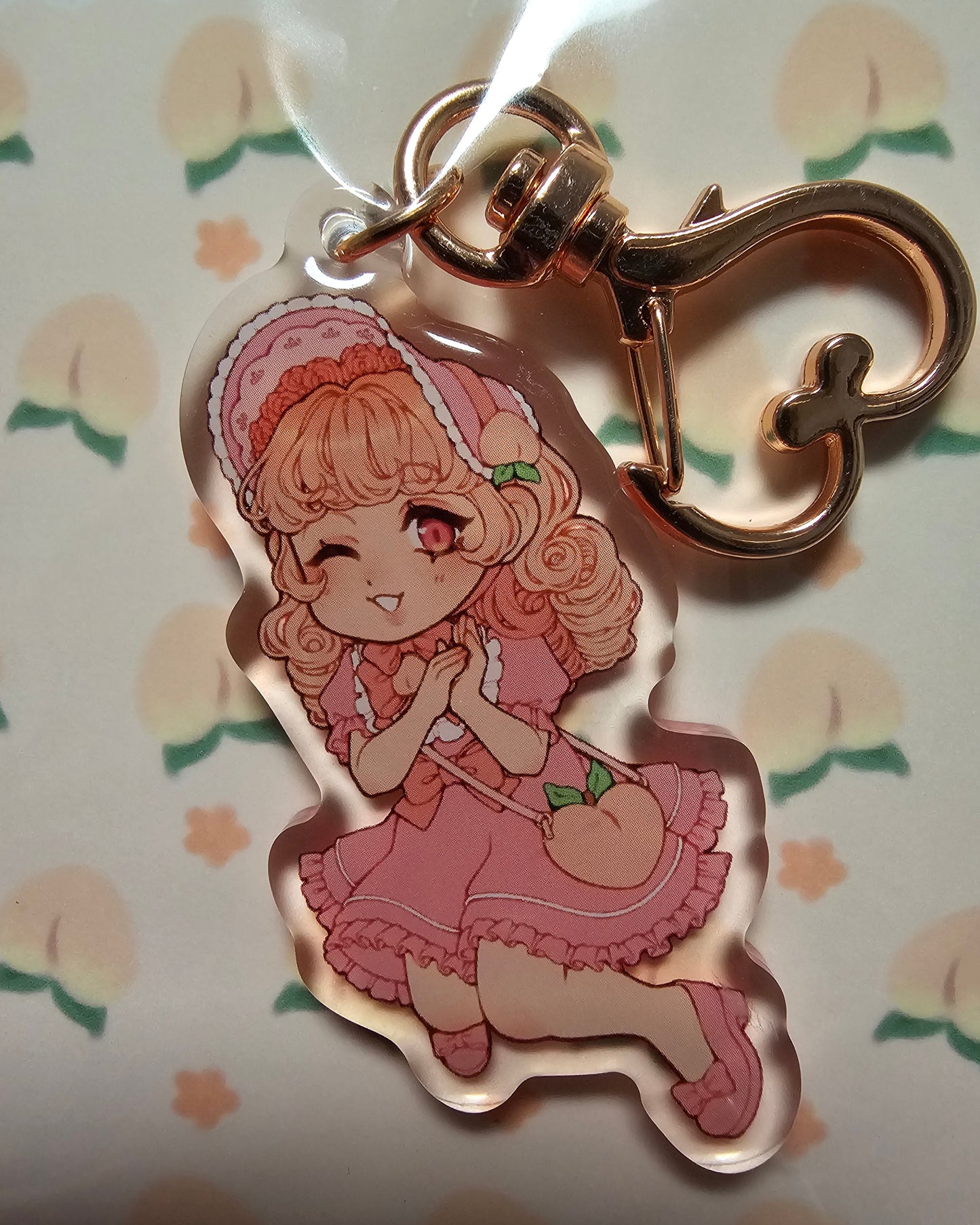 Mint Tea Shop Mascot Acrylic Charms