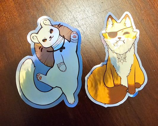 Heaven Official's Blessing (TGCF) - Fox Hua Cheng and Weasel Xie Lian Stickers