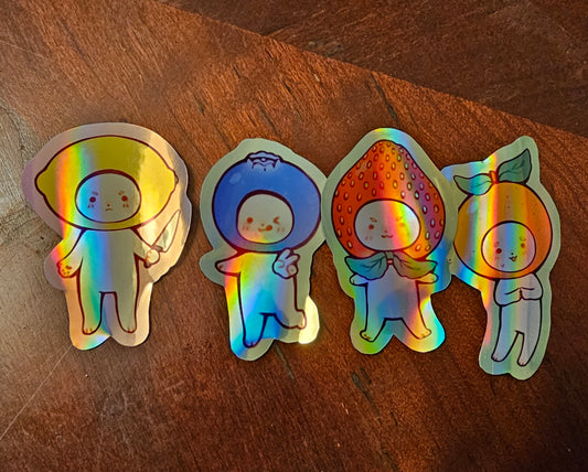 Fruit Creature Vinyl Stickers (Vol.1)