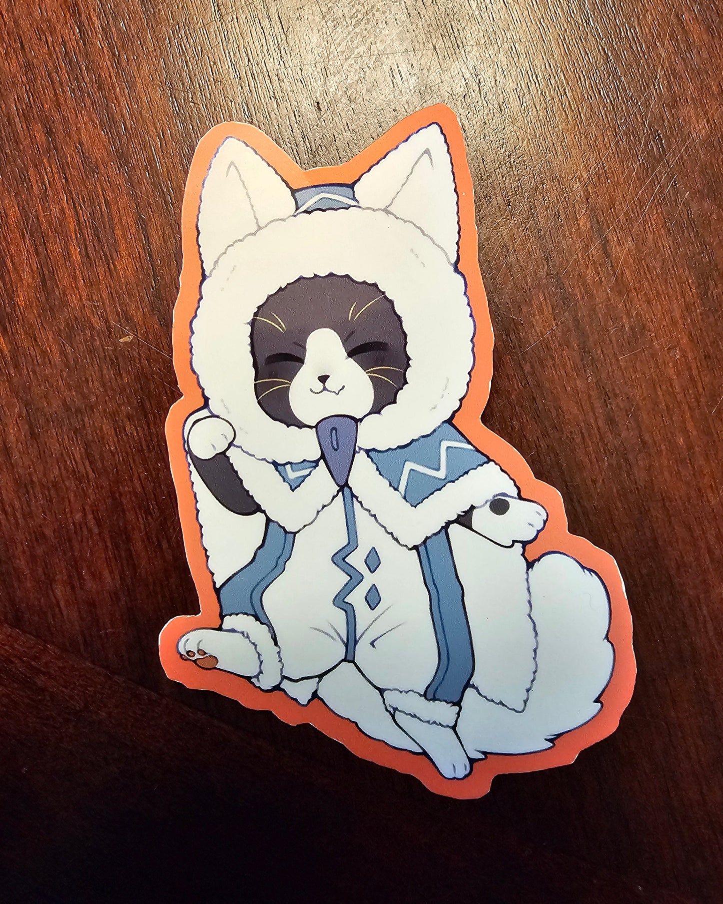 Monster Hunter: Palico Vinyl Stickers