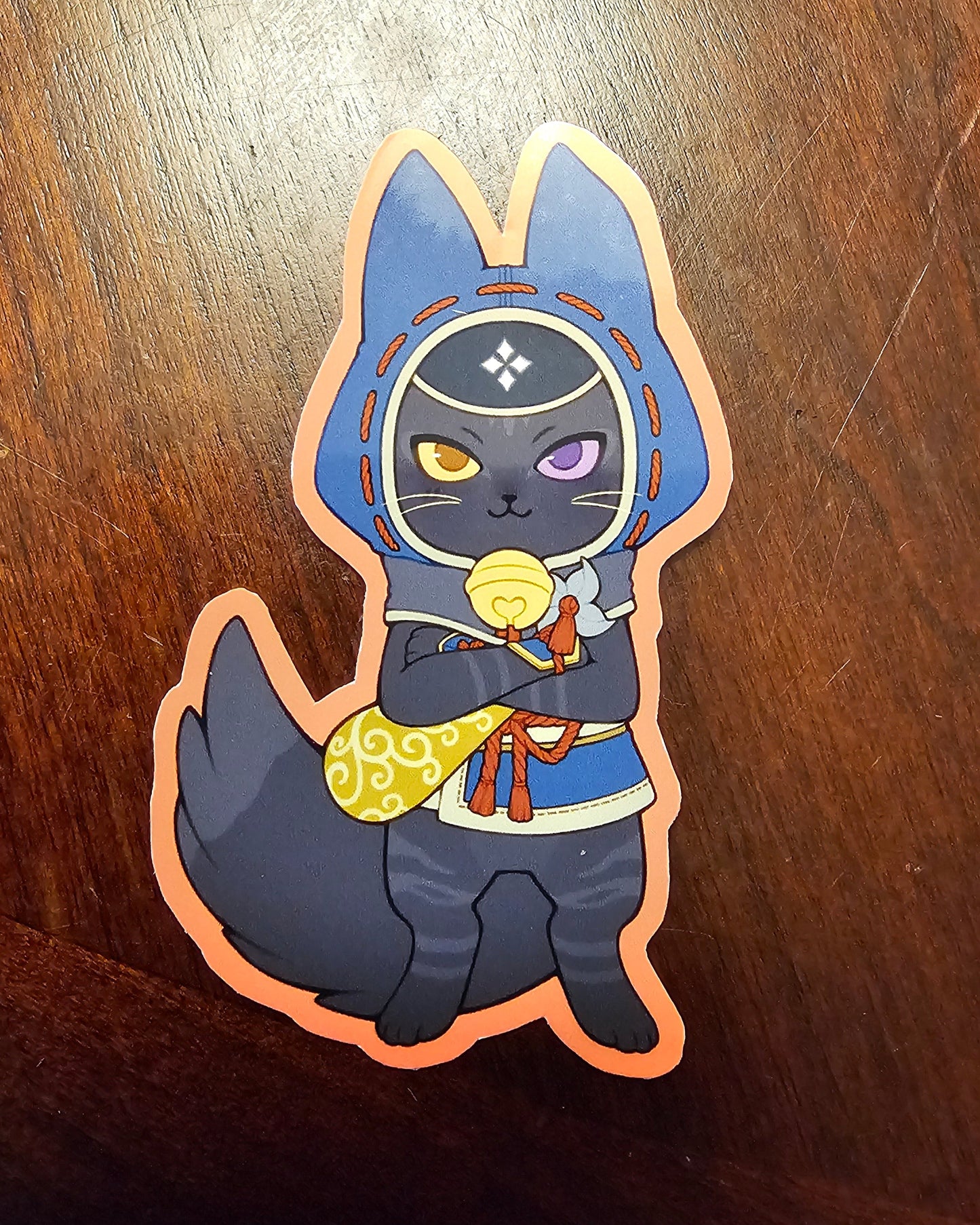 Monster Hunter: Palico Vinyl Stickers