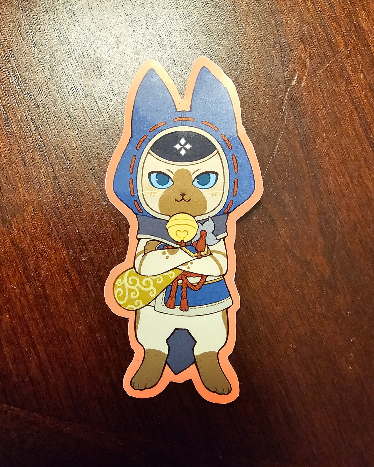 Monster Hunter: Palico Vinyl Stickers