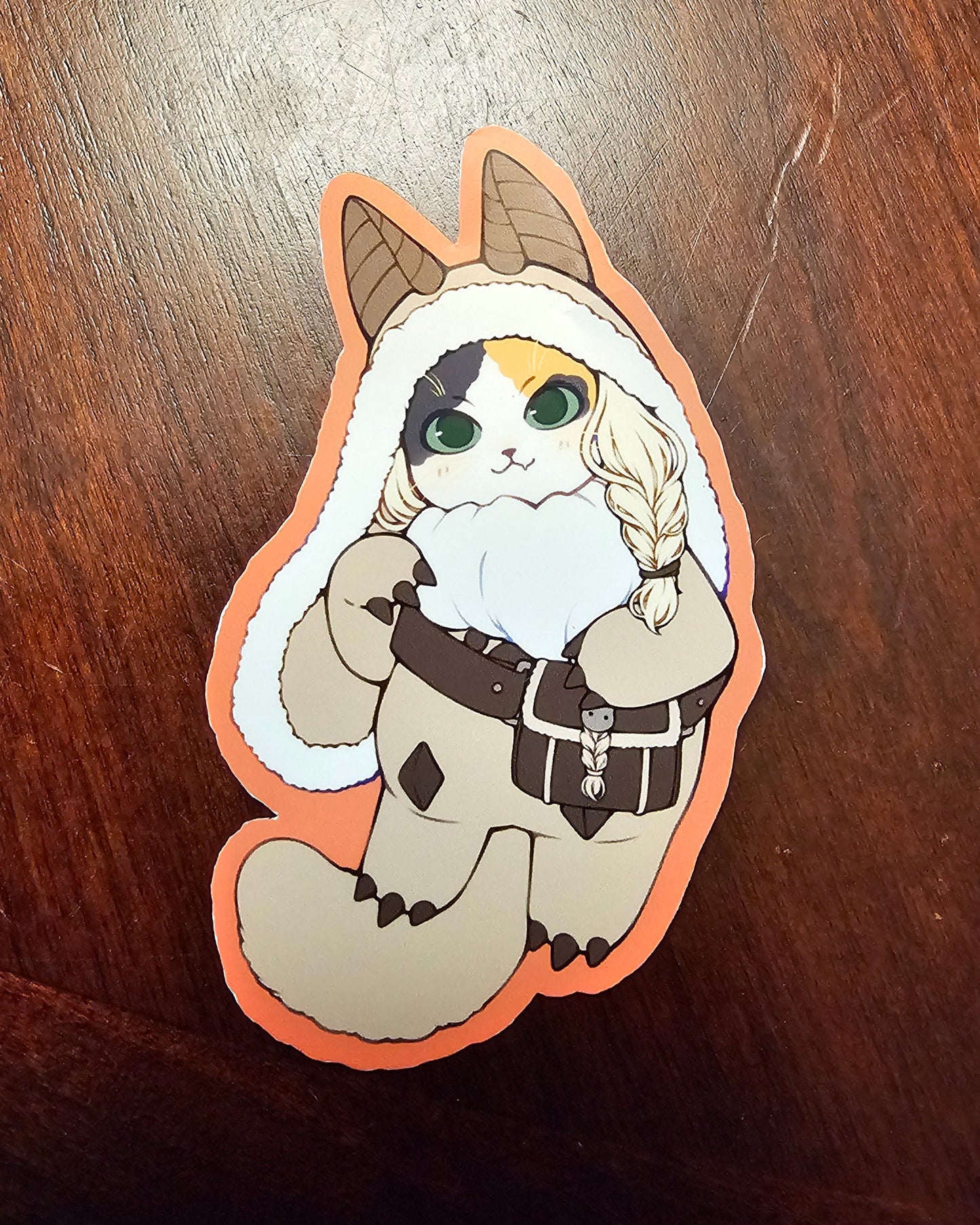 Monster Hunter: Palico Vinyl Stickers
