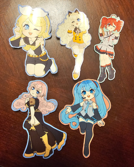 Vocaloid  Vinyl Stickers (Vol.2)